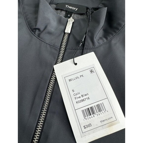 Theory Bellvil Mens Small S Lightweight Jacket Full Zip Mock Neck New! MSRP $345 - Picture 11 of 11
